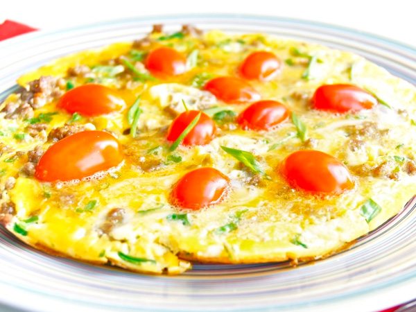 Omelette jauhelihaa