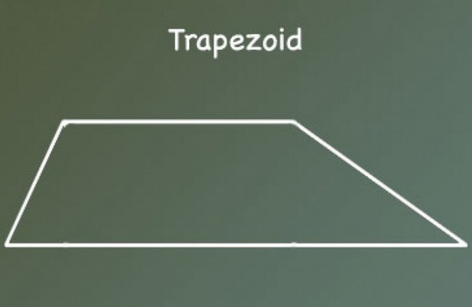 Miten löytää trapetsin pienempi puoli